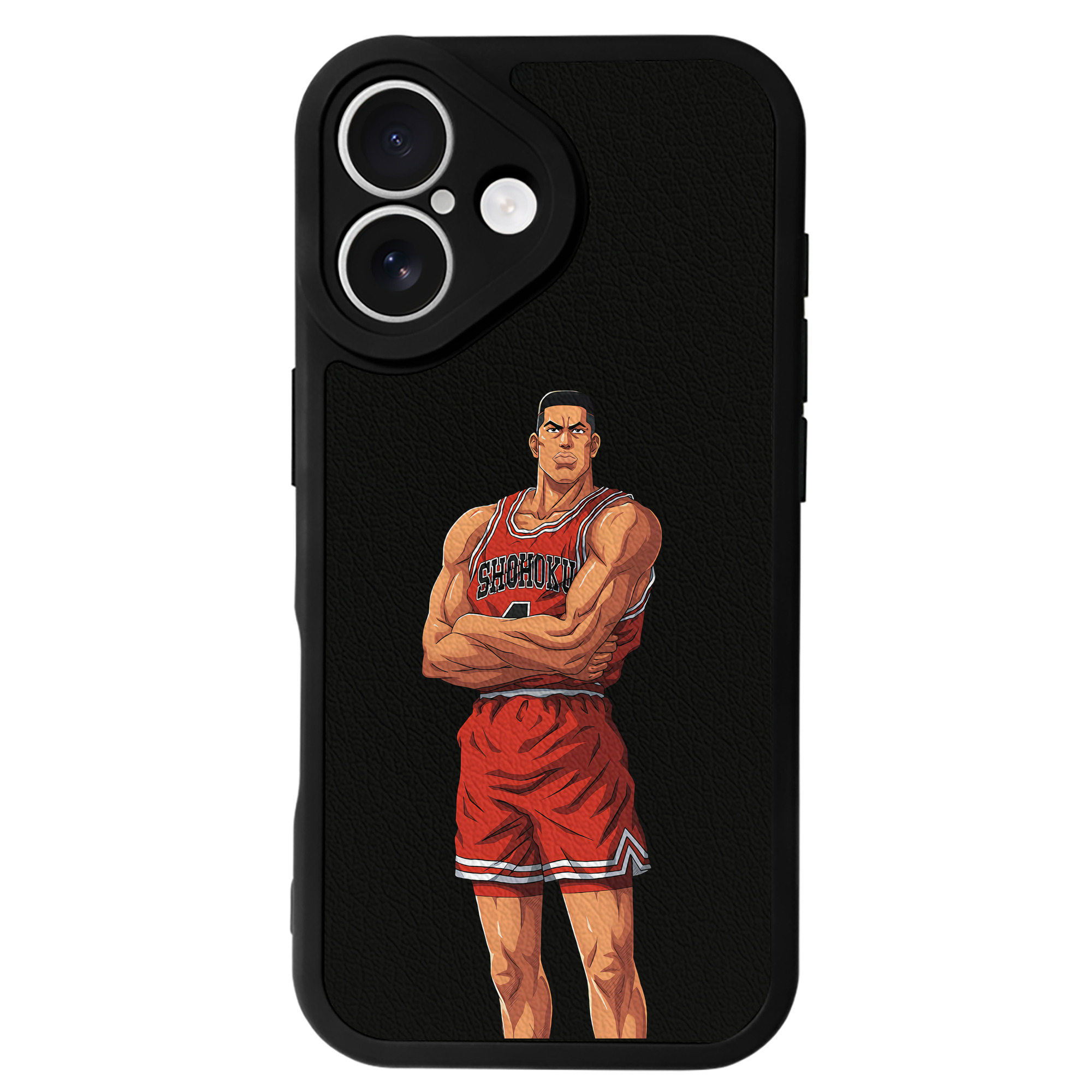 （画像用） SLAM DUNK／スラムダンク 【iPhone 16シリーズ対応】シリコンスマホケース（レザー調） 材質：シリコン
